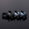 ThunderFit Mens Patterned Silicone Rings 8mm Wide 22mm Thick Rubber BandsVariety Multipack 147
