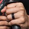 ThunderFit Mens Patterned Silicone Rings 8mm Wide 22mm Thick Rubber BandsVariety Multipack 147