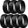 ThunderFit Mens Silicone Rings 10mm Wide 25mm Thick Rubber Bands Breathable Variety Multipack 110
