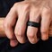 ThunderFit Mens Step Edge Silicone Rings 10mm Wide 25mm Thick Rubber BandsVariety Multipack 17