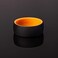 ThunderFit Silicone Wedding Rings for Men 2 Layers Round Rubber Engagement Bands 87mm Wide 2mm Thick 14710 Variety Multipack BlackOrange 758 182mm