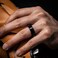 ThunderFit Silicone Wedding Rings For Men Beveled Brushed Top Edges 635mm Wide 2mm Thick 147 Variety Multipacks 1 Ring 9510 198mm