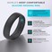 ThunderFit Unisex Silicone Wedding Rings Rubber Engagement Bands Variety Multipack 147