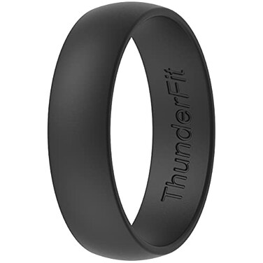 ThunderFit Unisex Silicone Wedding Rings Rubber Engagement Bands Variety Multipack 147