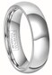 CROWNAL 4mm 6mm 8mm Titanium Wedding Couple Bands Rings Men Women Dome Polished Engraved I Love You Comfort Fit Size 4 To 16 6mm12