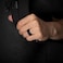 Egnaro Mens Silicone Wedding Rings Classic Black Step Edge Rubber band 10mm Wide 25mm Thick Hypoallergenic for GymOutdoorGift147 Variety Pack with Half Size