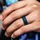 ThunderFit Mens Patterned Silicone Rings 8mm Wide 22mm Thick Rubber BandsVariety Multipack 147