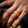 ThunderFit Silicone Mens Wedding Rings 10mm Wide 25mm Thick Rubber Wedding Bands Variety Multipack 14