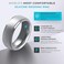 ThunderFit Silicone Mens Wedding Rings 10mm Wide 25mm Thick Rubber Wedding BandsVariety Multipack 17