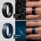 ThunderFit Silicone Mens Wedding Rings 10mm Wide 25mm Thick Rubber Wedding BandsVariety Multipack 17