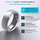 ThunderFit Silicone Mens Wedding Rings 10mm Wide 25mm Thick Rubber Wedding BandsVariety Multipack 17