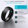 ThunderFit Silicone Mens Wedding Rings 10mm Wide 25mm Thick Rubber Wedding BandsVariety Multipack 17