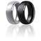 ThunderFit Silicone Mens Wedding Rings 10mm Wide 25mm Thick Rubber Wedding BandsVariety Multipack 17