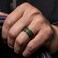 ThunderFit Silicone Mens Wedding Rings 10mm Wide 25mm Thick Rubber Wedding BandsVariety Multipack 17