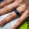 ThunderFit Silicone Wedding Ring for Men Rubber Wedding Band 87mm Wide 25mm Thick