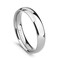 TIGRADE 2mm 4mm 6mm 8mm 10mm Titanium Ring Plain Dome High Polished Wedding Band Comfort Fit Size 3154mmSize 10
