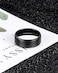 TIGRADE 4mm 6mm 8mm 10mm Titanium Rings BlackSilverGold Wedding Band Matte Comfort Fit for Men Women Size 315 Black 8MM Size 95