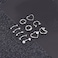 Briana Williams 16G Rook Earrings Stainless Steel Curved Barbell Eyebrow Rings Heart Moon Clicker Daith Piercing Captive Bead Horseshoe Hoop Earring for Cartilage Tragus Helix Piercing Jewelry