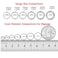 FANSING 16g 5mm Cartilage Earring Rook Earrings Daith Earrings Tragus Earrings AntiTragus Earring Silver Tragus Hoop16 Gauge 5mm