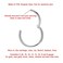 FANSING 18g 5mm Cartilage Earring Surgical Steel Tiny Earrings for Tragus Rook Daith Antitragus 18 Gauge Nose Rings Hoop