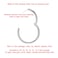 FANSING 18g 5mm Cartilage Earring Surgical Steel Tiny Earrings for Tragus Rook Daith Antitragus 18 Gauge Nose Rings Hoop