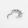FANSING Halloween Cobweb Silver Septum Ring 16g 8mm Surgical Steel Daith Piercing Body Jewelry 16 Gauge
