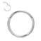 FANSING Titanium Nose Rings 18g Nose Hoop 8mm Piercing Hoop for Cartilage Helix Septum Jewelry 18 Gauge
