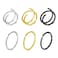 Goenjoy Double Nose Ring for Single Piercing Twist Hoop for Women Silver Spiral Nostril Piercing Jewelry