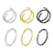 Goenjoy Double Nose Ring for Single Piercing Twist Hoop for Women Silver Spiral Nostril Piercing Jewelry