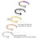 LAURITAMI 18g Nose Rings Surgical Steel Nose Hoops L Shaped Studs Bone Diamond Piercing Jewelry