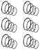 Masedy 24Pcs 20G 316L Stainless Steel Nose Rings Hoop Tragus Cartilage Helix Piercing Lip Septum Ring Black Bendable