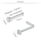 MODRSA Nose Rings Surgical Steel 20g Double Hoop Nose Piercings for Women Men