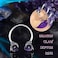 OUFER 316L Surgical Steel Circular Earrings Two Amethyst Opals Surrounded by Dragon Claws Cartilage Earring Ear Body Piercing Jewelry Helix Earrings Piercing