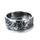 OfficialOtaku Ryomen Sukuna Eye Pattern Silver Cosplay Ring