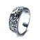 OfficialOtaku Ryomen Sukuna Eye Pattern Silver Cosplay Ring