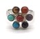 xinpeng Healing Natural Stones Adjustable 7 Chakra Ring Reiki Gem Jewelry Gift Anniversary Unisex