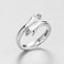 U ONE 4 Pcs Adjustable Hands Embrace Open Rings Hugging Hands Rings Romantic Couple Hug Rings Vintage Charming Statement Ring Lover Wedding Ring Band Valentines Day Jewelry