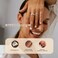 Diamday 1mm S925 Sterling Rings Silver for Women Men High Polished Sterling Silver Band Thumb Stackable Ring Comfort Fit Bands Size 7
