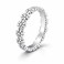 GRHOSE Vintage Small Daisy Silver Ring Sunflower Ring Tiny Dainty Flower Ring 925 Silver Ring for Women Delicate Everyday Ring Best Ideal Gift Silver7