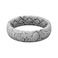 Groove Life Aspire Winter Rose Silicone Ring Breathable Rubber Wedding Rings for Women Lifetime Coverage Unique Design Comfort Fit Ring Size 7
