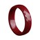 HETICA Cinnabar Ring for Women Men Red Feng Shui Inspired Band Ring