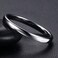 JUDE 2MM Tungsten Carbide Stackable Ring Plain Wedding Band Silver 10