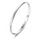 MILACOLATO 925 Sterling Silver Ring for Women Men High Polished Plain Stackable Thumb Rings Tarnish Resistant Wedding Band Ring Comfort Fit Size 4 1mm Ring