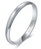 MINDDHA Minddha Sterling Silver Wedding Band 925 Pure Sterling Silver Band for Women Men Sterling Silver Band for Women Sterling Silver Wedding Band for Men 2mm Band Size 4