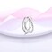 NARMO Rings for Women Entwined Line Band Ring 925 Sterling Silver Rings Size 9