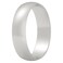 ThunderFit Silicone Wedding Ring for Women Rubber Engagement Band Width 55mm Thickness 15mm Pearl White 555 1610mm