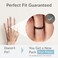 ThunderFit Thin and Stackable Silicone Rings for Women Rubber Wedding Bands for Women Engagement Diamond Pattern 25mm Wide 2mm Thick Variety Multipack 116