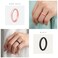 ThunderFit Womens Silicone Wedding Ring Sets Thin and Stackable Rubber Wedding Bands 26mm Wide 21mm Thick Variety Multipack 146789