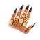17IF 1015 Pcs Gold Ring Set for Women Chunky Classic Dainty Boho Aesthetic Punk Thick Line Big Size Simple Stacking on Thumb Knuckle Rings Pack 10Butter Gold