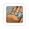 Asphinien 8 Pcs Bohemian Joint Knuckle Rings Set Oval Turquoise Finger Ring Opal Gemstone Teardrop Midi Rings Punk Leaf Index Ring for Women